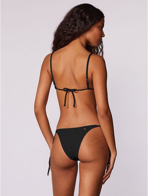 Top Cortininha + Tanga Amarradinha Lisa Salis
