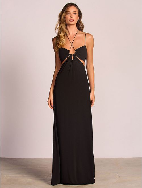 Vestido Longo Cut Out Lune