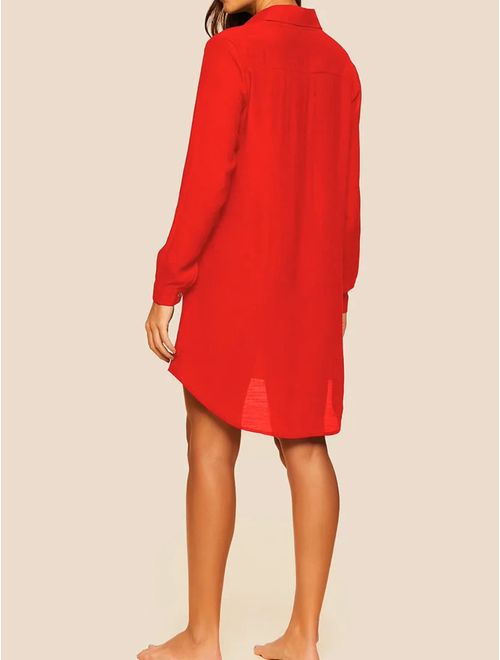 Camisa Lisos Shantung