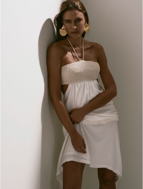 Vestido Midi Frente Única Dune