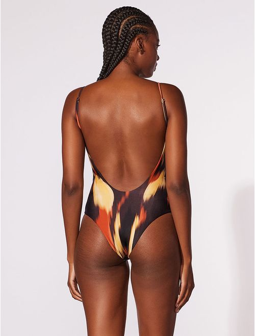 Maiô Básico Estampado Solar