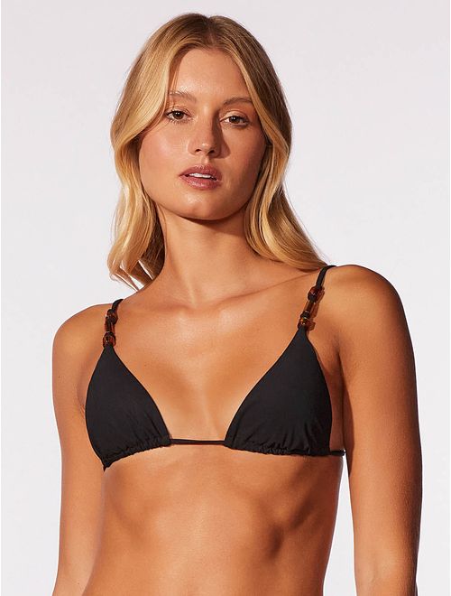 Top Cortininha Liso Onyx