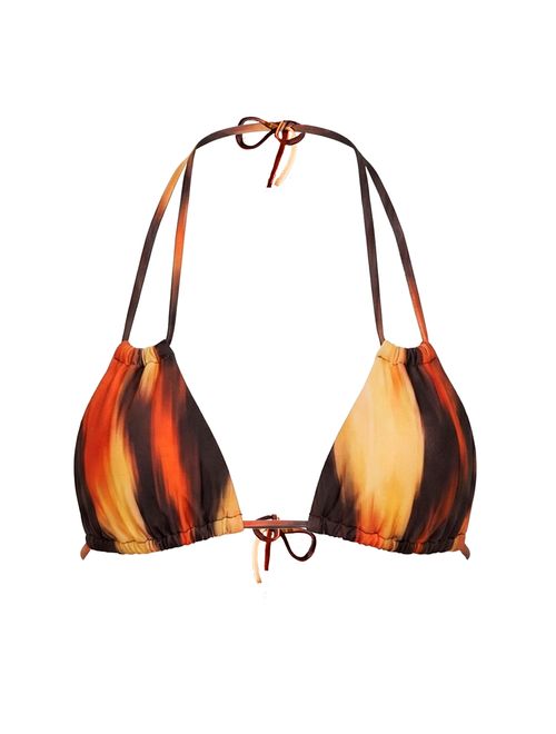 Top Cortininha Estampado Solar