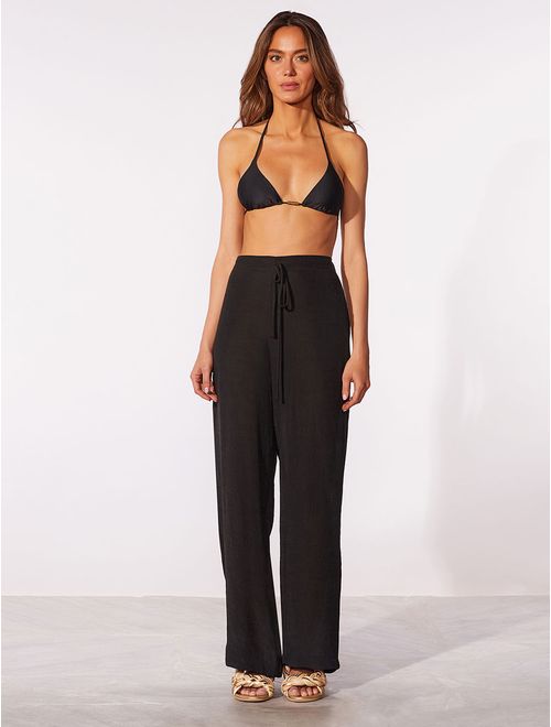 Calça Pantalona Lisos Shantung