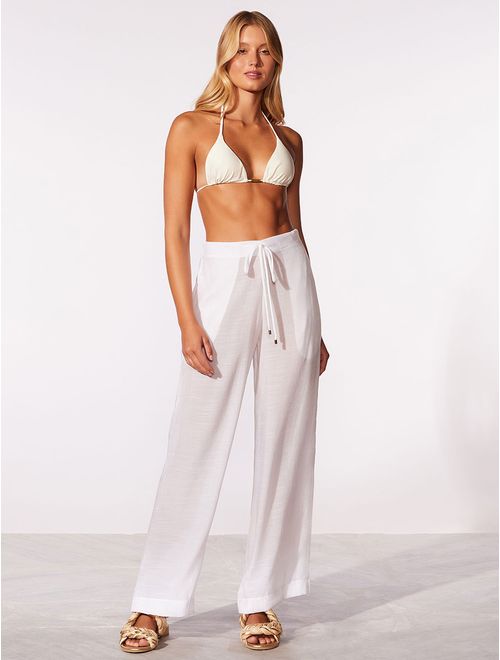 Calça Pantalona Lisos Shantung