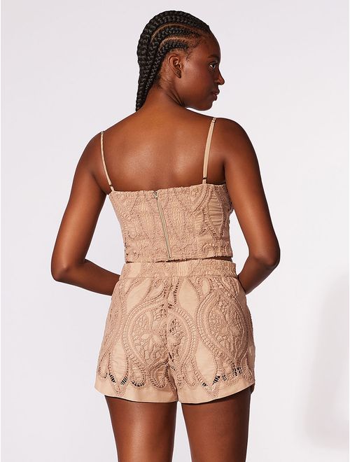 Cropped Guipure Oásis