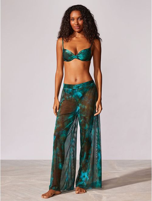 Calça Pantalona Estampada Saint Tropez