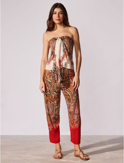 Cropped Estampado Capri