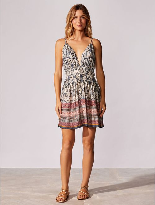 Vestido Curto Estampado Matisse