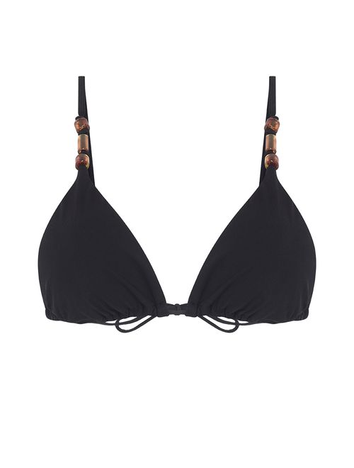 Top Cortininha Liso Onyx