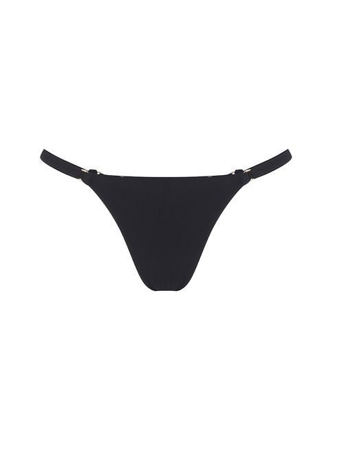 Tanga Lateral Estreita Lisa Onyx