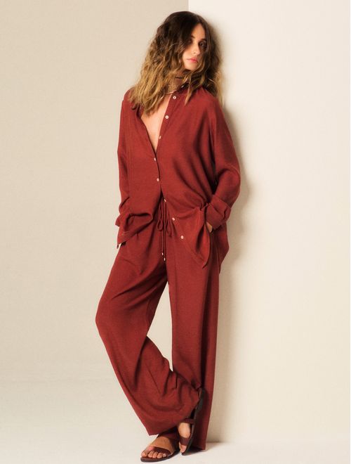 Camisa Lisos Shantung