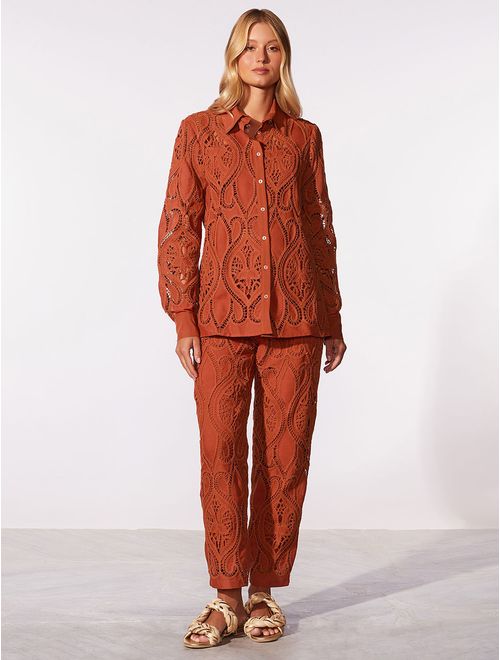 Camisa Guipure Âmbar