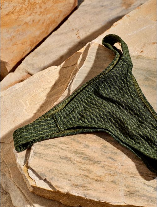 Tanga Lateral Média Olive